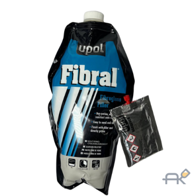 Шпатлёвка UPOL Fibral 1л